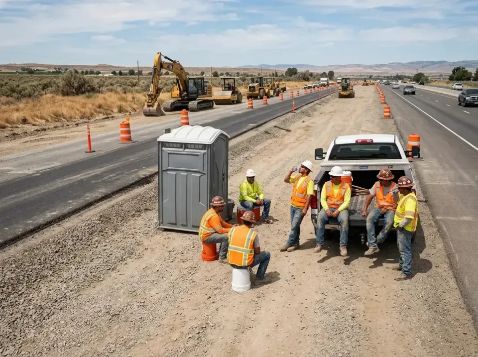 highway-road-construction-crew-007 — frequently asked questions, Porta Potty and Restroom Rentals in Lovington, NM